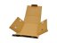burger box karton s potiskem 14x14x10 cm otevrena