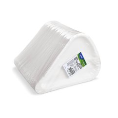 papirovy tacek na pizzu fsc mix trojuhelnikovy bily 26 5x20 cm baleni