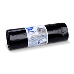 pytel na odpadky ldpe zatahovaci cerny 70x100 cm 120l baleni