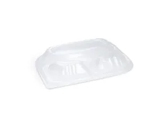 Víčko PP ECONOMY průhledné pro menu mísu do mikrovlnky 78313 100 ks