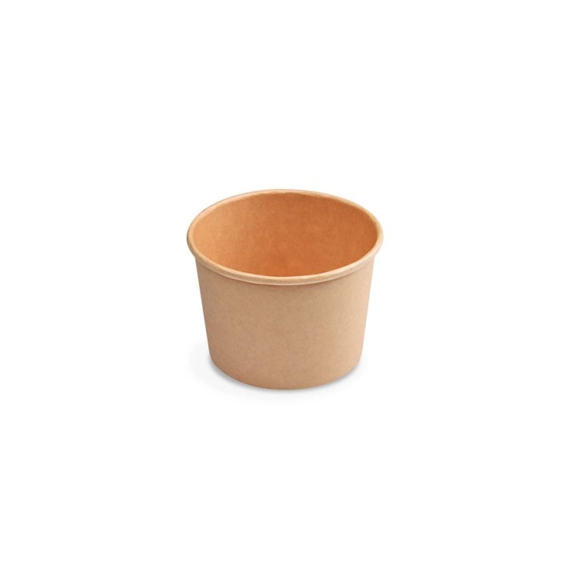 papirova miska pap pe kraft 75mm 125ml