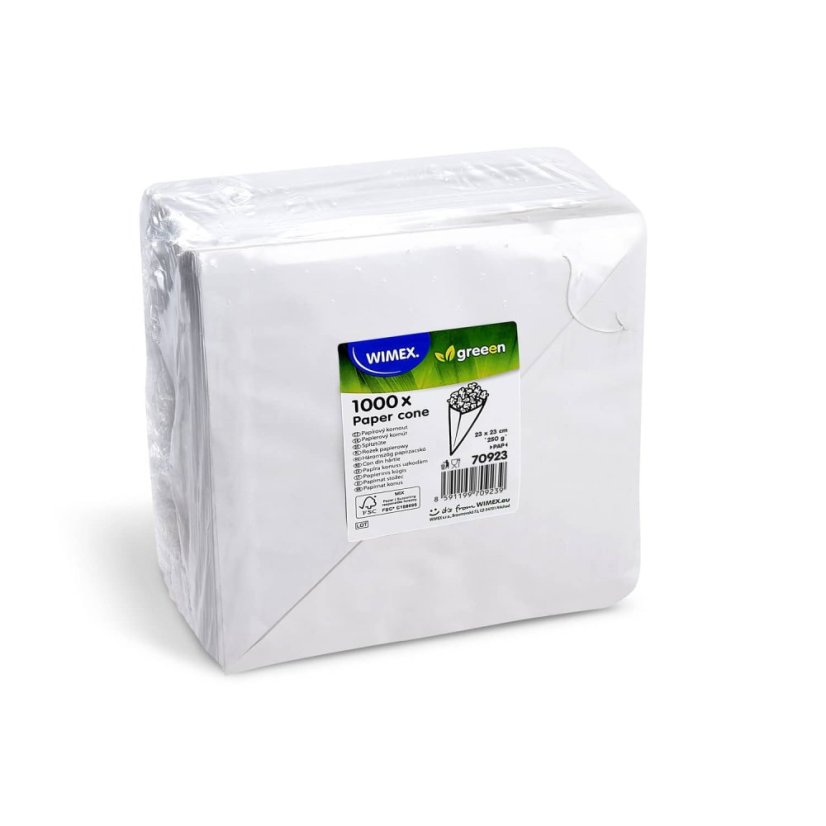 papirovy kornout fsc mix bily 23x23 cm 250g vazany baleni zabalmeto cz