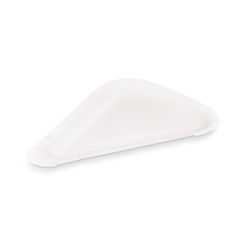 papirovy tacek na pizzu fsc mix trojuhelnikovy bily 26 5x20 cm