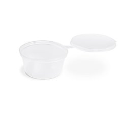 dresinkova miska pp s vickem pruhledna 70mm 80ml