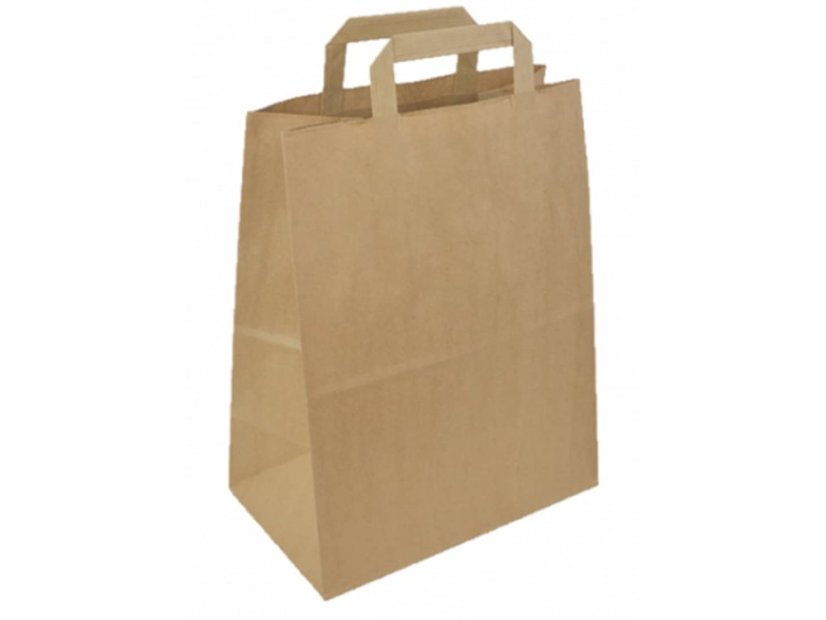 papirova taska hneda 29x17x33 cm papirova taska hneda 29x17x33 cm