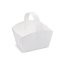 svatebni kosicek pap s ouskem bily 10x8x6 cm svatebni kosicek pap s ouskem bily 10x8x6 cm