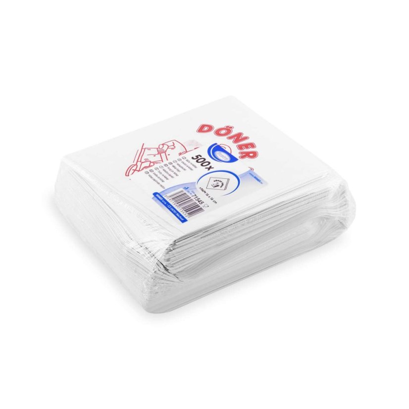 papirovy sacek kebab 16x16 cm baleni