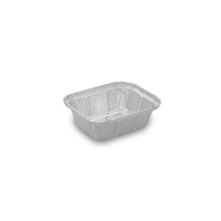 miska alu hranata 129x103x34 mm 250ml