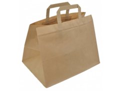 papirova taska hneda 32x22x25 cm