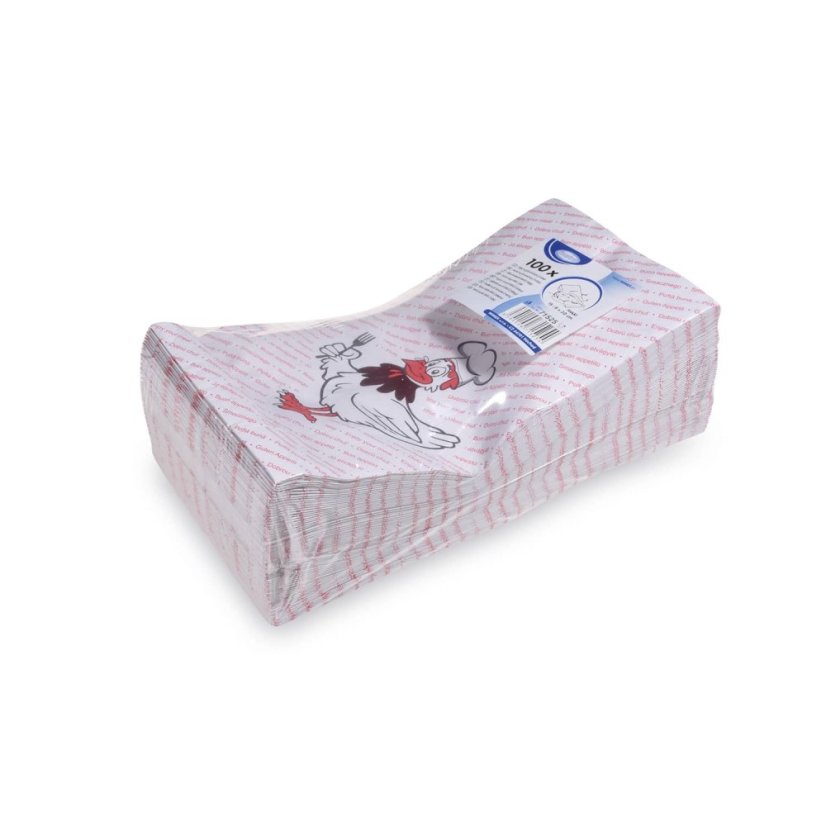 papirovy sacek pap pe 2vrstvy nepromastitelny na kure 15 8x30 cm maxi baleni