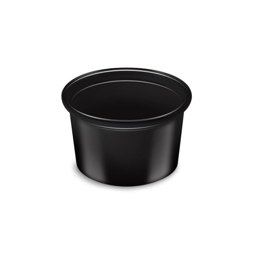 Dresinková miska (PP) Microboxx černá Ø46mm 30ml