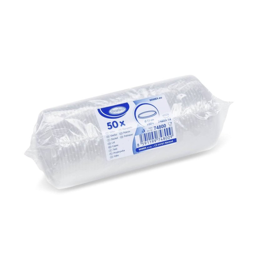vicko pp pruhledne pro dresinkovou misku 70mm 50 ks