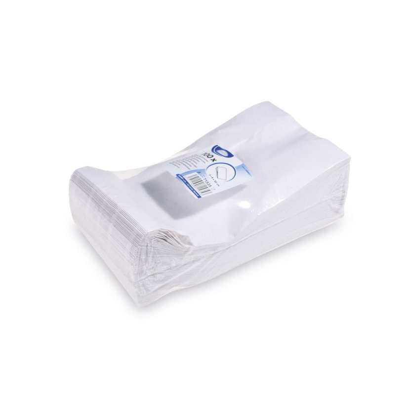 papirovy sacek pap pe 2vrstvy nepromastitelny bily 15 8x30 cm maxi baleni