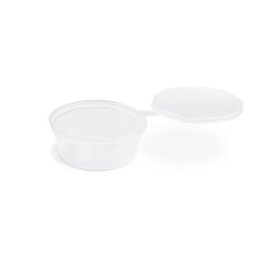 dresinkova miska pp s vickem pruhledna 70mm 60ml