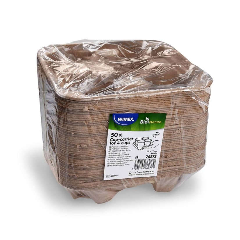 podnos pap na 4 kelimky 22x22 cm baleni