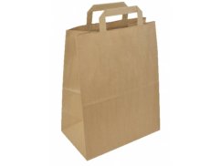 papirova taska hneda 29x17x33 cm