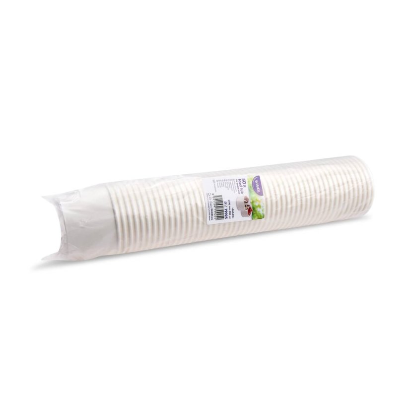 papirova miska pap pe bila 90mm 250ml baleni