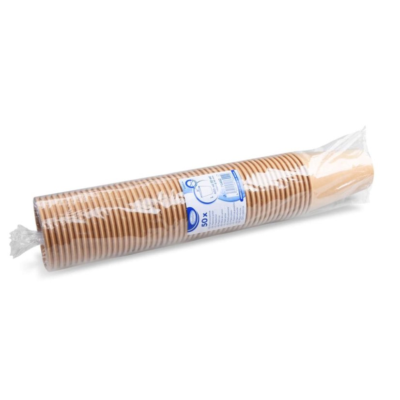 papirovy kelimek kraft 90mm 420ml l 0 3l 12oz 50 baleni
