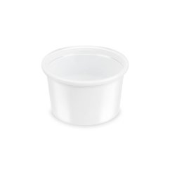 dresinkova miska pp microboxx bila 46mm 30ml