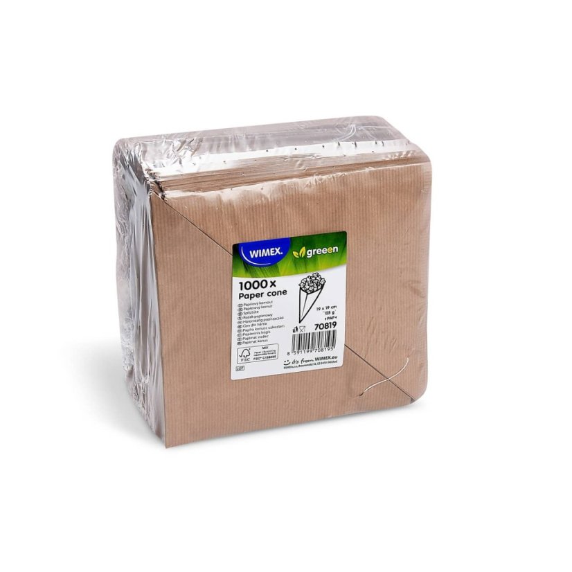 papirovy kornout fsc mix kraft 19x19 cm 125g vazany baleni zabalmeto cz