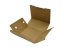 burger box karton hneda 14x14x10 cm otevreva