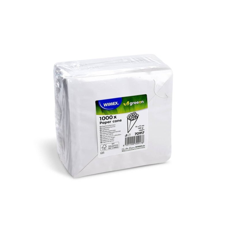 papirovy kornout fsc mix bily 17x17 cm 100g vazany baleni zabalmeto cz