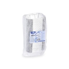 miska alu hranata 129x103x34 mm 250ml 100 ks