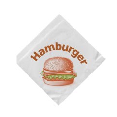 papirovy sacek hamburger 16x16 cm