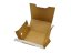 burger box karton bila 14x14x10 cm otevrena