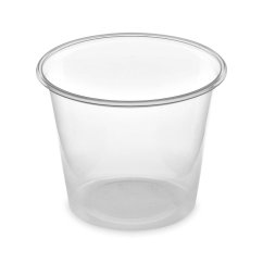 dresinkova miska pp pruhledna 70mm 125ml